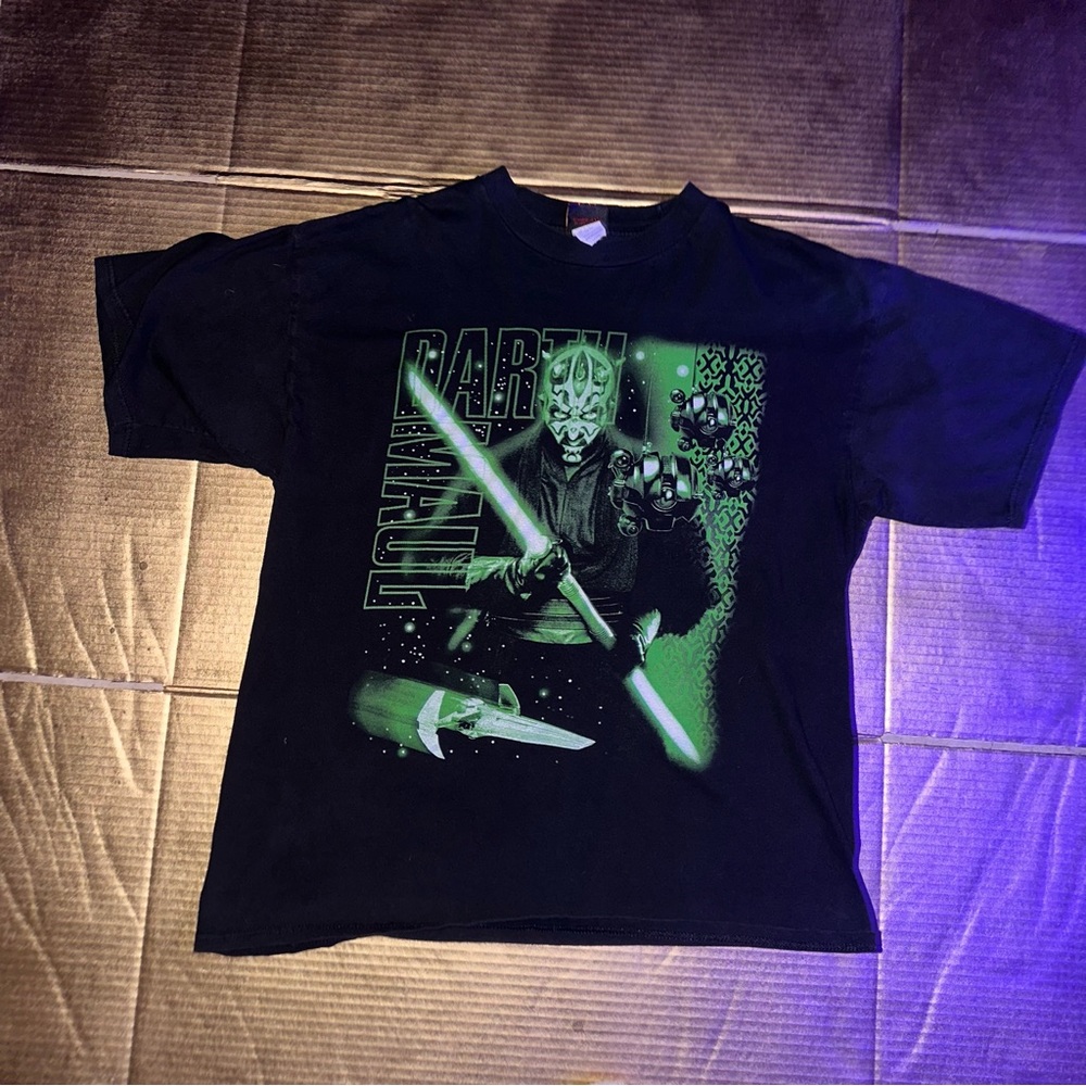 90’s darth maul star wars tee